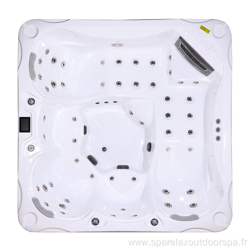 Baignoire portable de massage de luxe meilleur spa en acrylique de massage